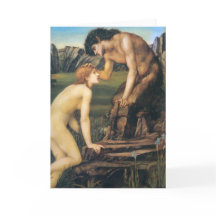 "Psyche and Pan", av Edward Burne-Jones