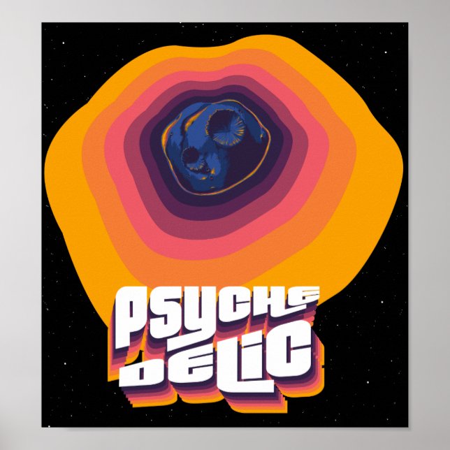Psyche-Delic Poster (Framsidan)