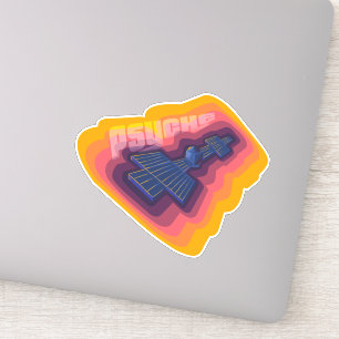 Psyche-Delic Spacecraft Sticker Klistermärken