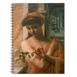 Psyche i Temple of Kärlek (av Edward Poynter) Anteckningsbok