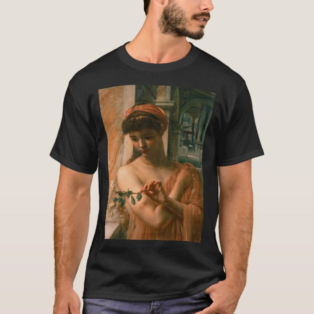 Psyche i Temple of Kärlek (av Edward Poynter) T Shirt (Framsida)