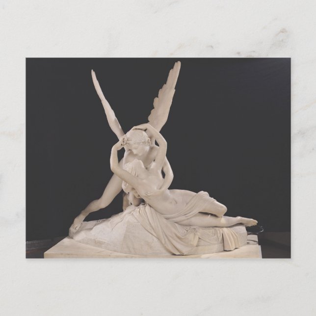 Psyche Revived by the Kiss of Cupid 1787-93 Vykort (Framsida)