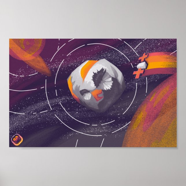 Psyche Wide Poster (Framsidan)