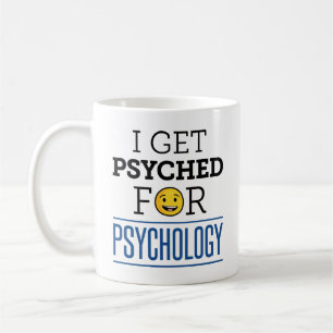 Psyched for Psychology Psycholog Psych Kaffemugg