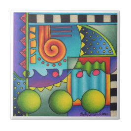 Psychedeco Kakelplatta