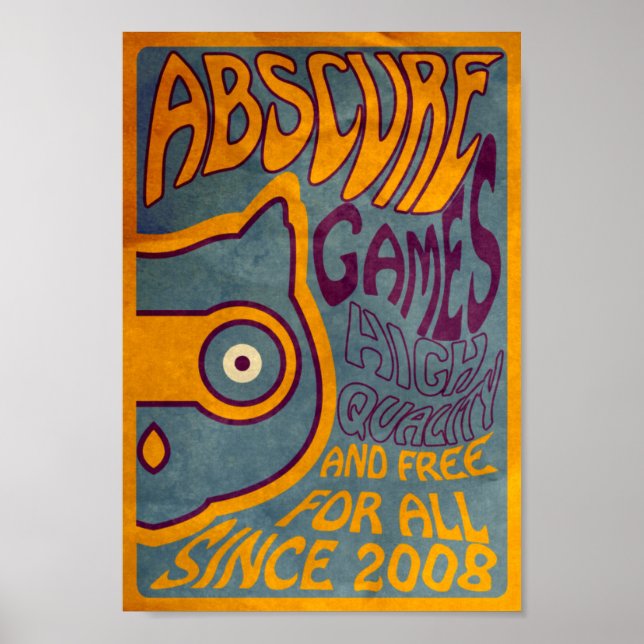 Psychedelic Abscure Poster (Framsidan)