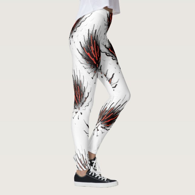 Psychedelic Abstract Leggings (Höger)