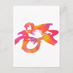 Psychedelic Anemone Vykort