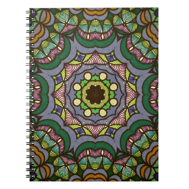 Psychedelic anteckningsbok (Framsidan)
