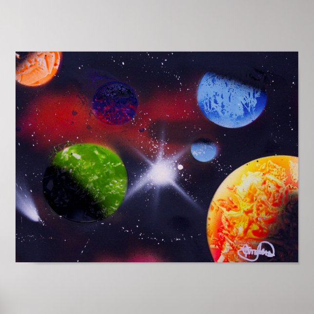 "Psychedelic" Artist: Thomas Anders Poster (Framsidan)