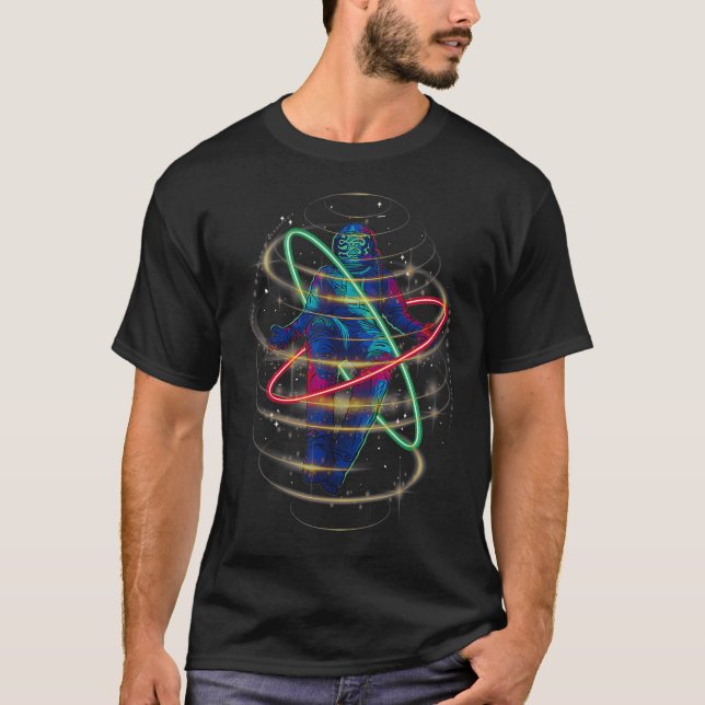 Psychedelic Astronaut Apace Psychonaut  T Shirt (Framsida)