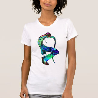 Psychedelic barnvakt t-shirt