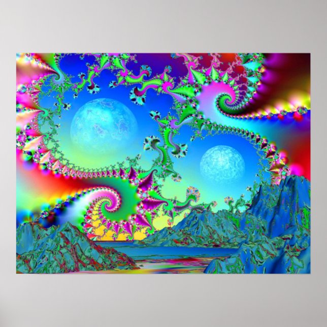 Psychedelic Bay - Poster (Framsidan)