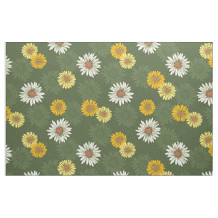 Psychedelic blommigt för daisyDayz vintage Tyg