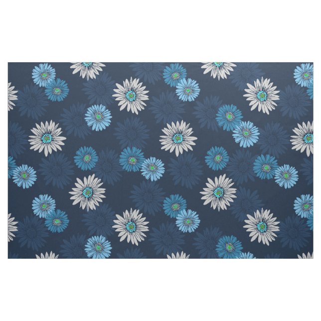 Psychedelic blommigt för daisyDayz vintage Tyg (Fat Quarter)