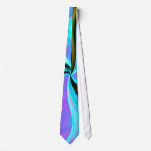 Psychedelic Blue Vatten Swirl Slips