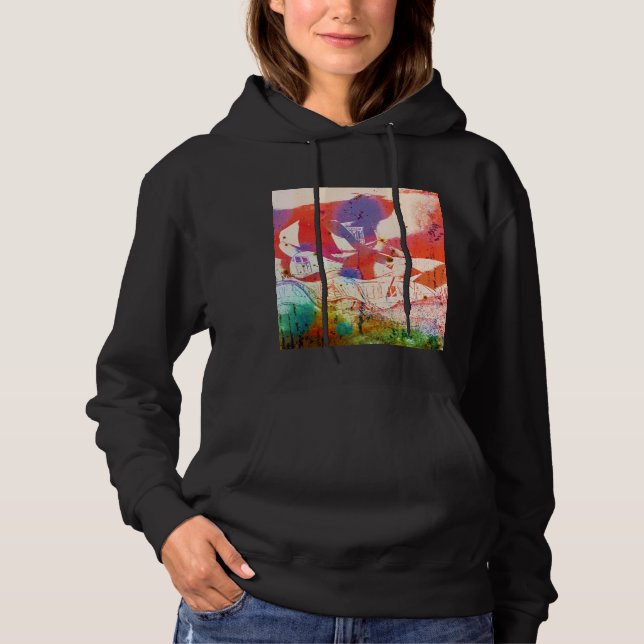 Psychedelic Bodegas Marques de Riscal 2 Hoodie T Shirt (Framsida)