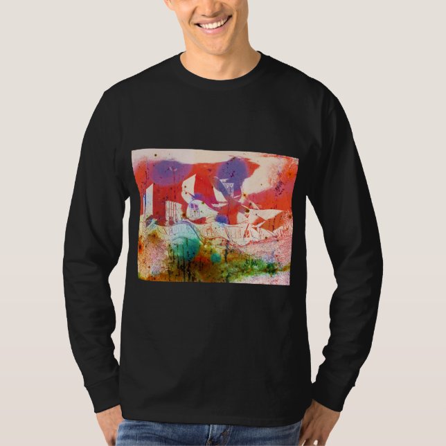 Psychedelic Bodegas Marques de Riscal 2 T-Shirt (Framsida)