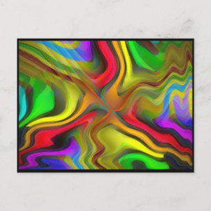 Psychedelic Breakfast Vykort