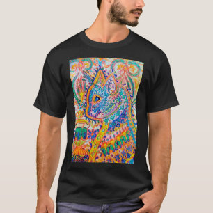 Psychedelic Cat, Louis Wain T Shirt