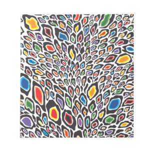 Psychedelic Cheetah Anteckningsblock