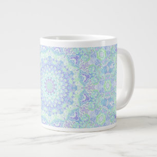 Psychedelic Colorful Ornate Hippie Mandala Jumbo Mugg