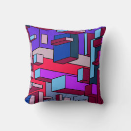 Psychedelic Colorway Dekorativ kudde