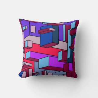Psychedelic Colorway Dekorativ kudde