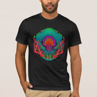 Psychedelic Coral Reef - 1 T Shirt