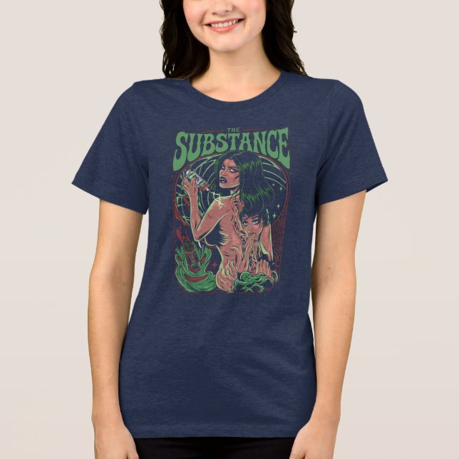 Psychedelic Cosmic Horror T-Shirt Design: Demi (Framsida)