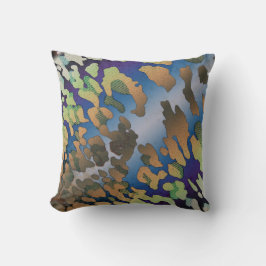 Psychedelic Cowhide kudder Kudde