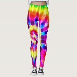 Psychedelic damasker för färg för leggings