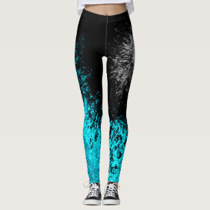 Psychedelic damasker för färg för Tie för Arie Leggings