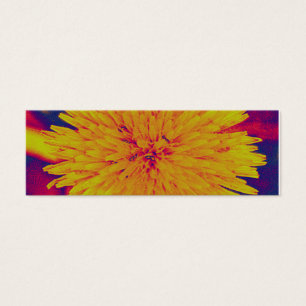 Psychedelic Dandalion Litet Visitkort