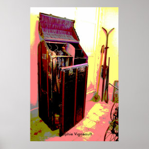 psychedelic dekortryck poster