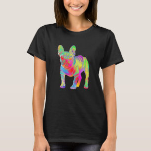 Psychedelic Dog Solglasögon Trippy Psytrance Hund T Shirt