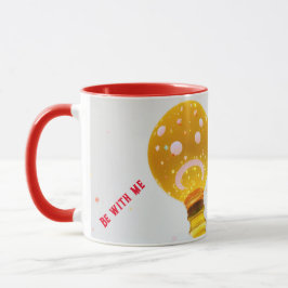 "Psychedelic Dream: Vibrant Hues på Mugg" Mugg