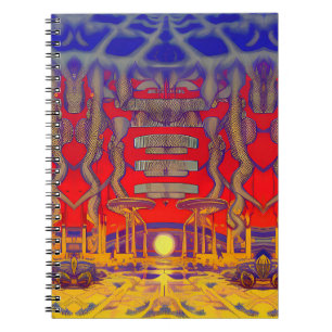 Psychedelic Dreamland Anteckningsbok