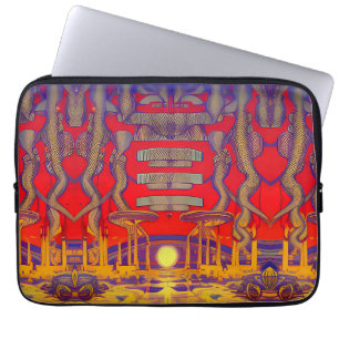 Psychedelic Dreamland Laptop Fodral