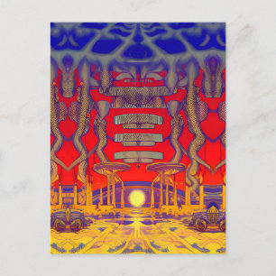 Psychedelic Dreamland Vykort