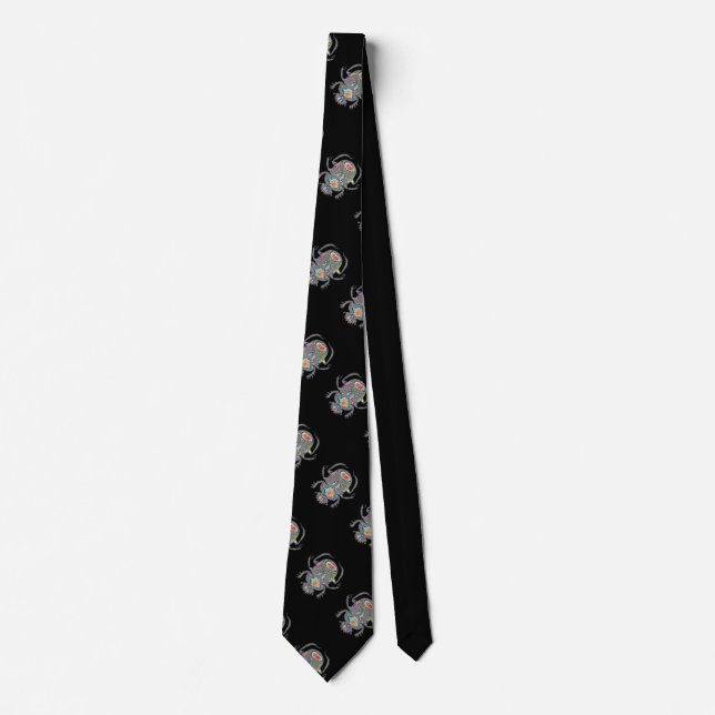 Psychedelic egyptisk scarabskalbagge slips (Framsida)