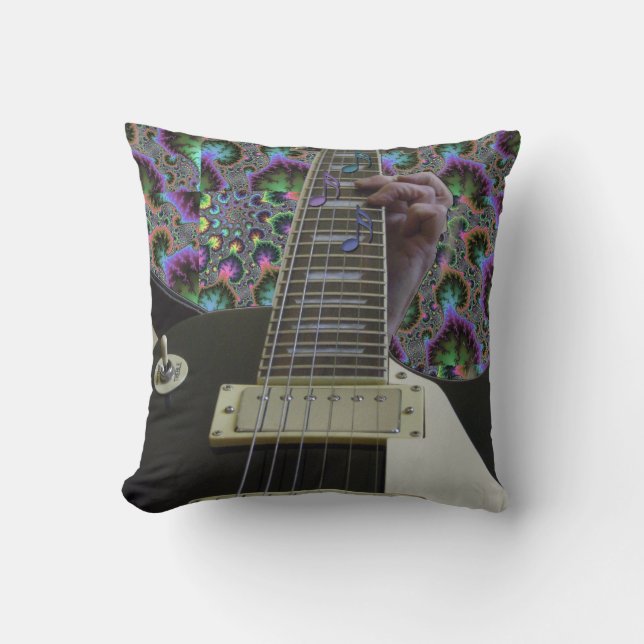 Psychedelic elektrisk gitarrmusik kudder kudde (Framsida)