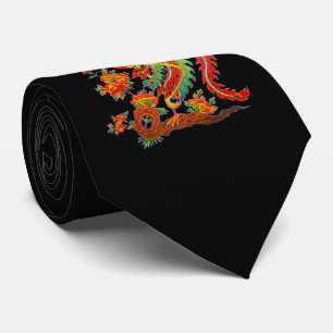 Psychedelic Fantasy Exotic Fractal Dragon Phoenix Slips