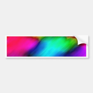 Psychedelic Färg Bildekal