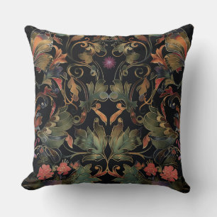 Psychedelic Flight Tapestry Botanical Kudde