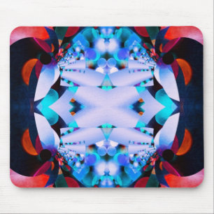 Psychedelic Flower Inner Light Mousepad Musmatta