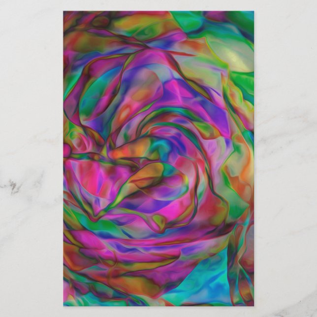 Psychedelic Flowers (Framsida)