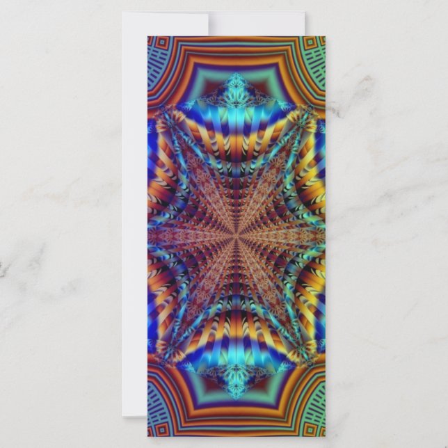 Psychedelic Fractal Bokmärken (Framsida)