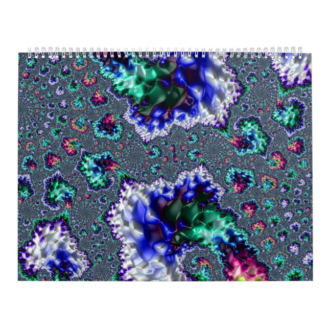 Psychedelic Fractal Kalender (Omslag)
