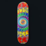 Psychedelic Fractal Mini Skateboard Bräda 18,5 Cm<br><div class="desc">Artwork by Brady Arnold.</div>
